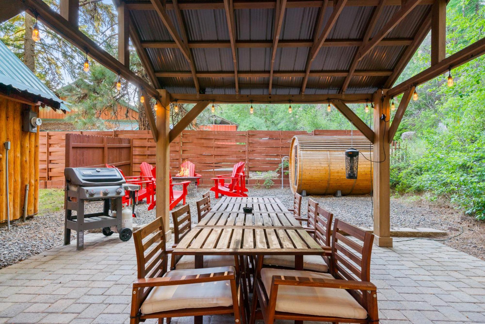 White Pass Log Cabin Luxury Retreat Rimrock Dış mekan fotoğraf